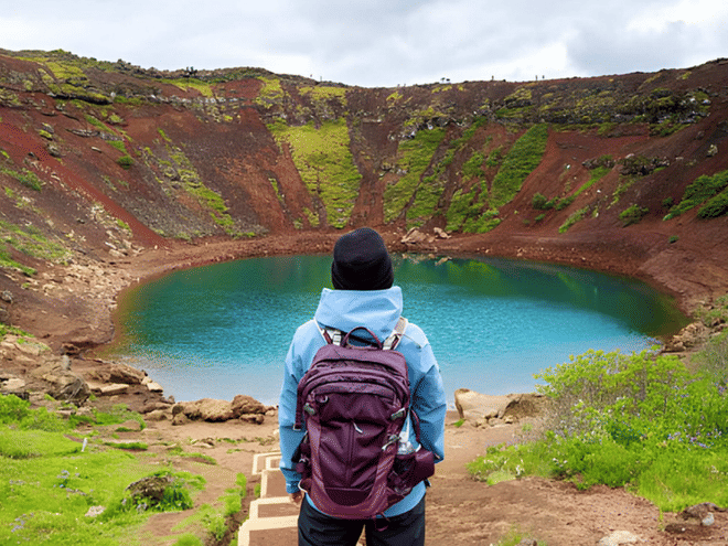Golden Circle Private Tour with Kerid Crater & Faxi Waterfall