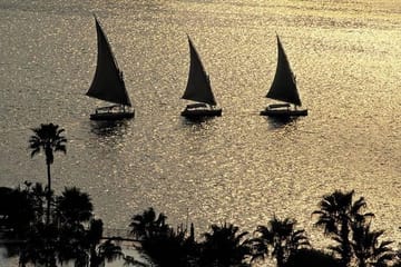 Felucca Sailing Tour to Banana Island in Luxor, Egypt