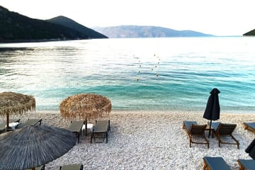 Explore Captain Corelli Beach and Caves in Chaliotata
