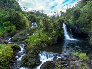 From Big Island-Volcanoes & Waterfall Excursion in a Small Group