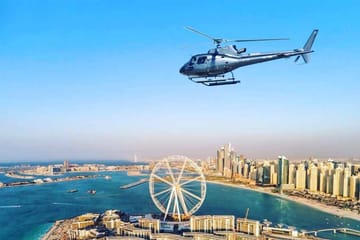 Dubai Helicopter Tour: Aerial Views of Iconic Landmarks
