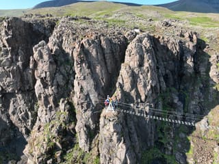 Fálkaklettur Via Ferrata close to Reykjavik, photo 8