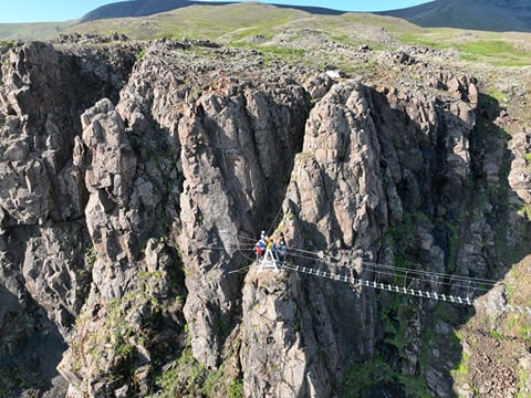 Fálkaklettur Via Ferrata close to Reykjavik, photo 8