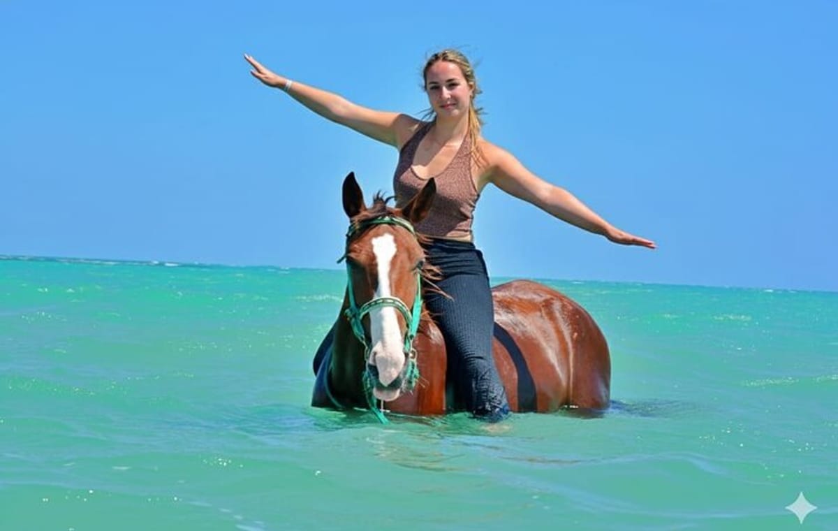 Horse Riding Experience – Desert, Beach & Swimming – Hurghada
