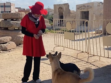 my furry friends at the catacombs