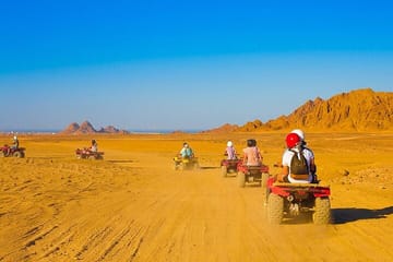 ATV Quad Bike Safari and Camel Ride in Marsa Alam