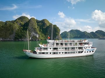 HERA CLASSIC Boutique Cruise Halong Bay 2 Days 1 Night Trip