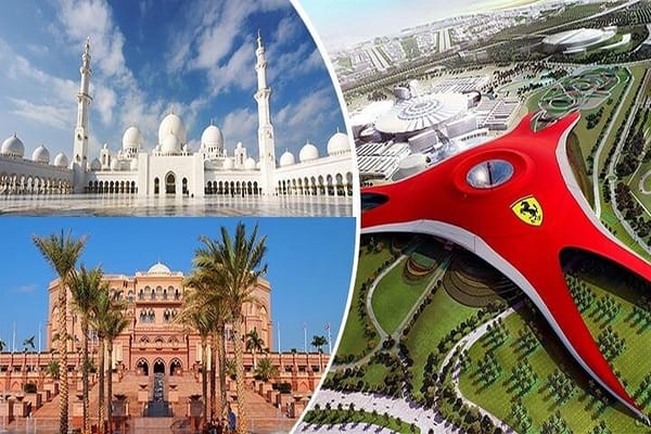 Abu Dhabi City Tour with Ferrari World Tickets 