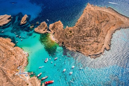 Round Malta Cruise Including Comino & Blue Lagoon (Full Day Including Lunch & Drinks)