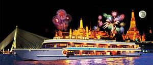 Bangkok Arrival Transfer with Bangkok River by Night Dinner Cruise