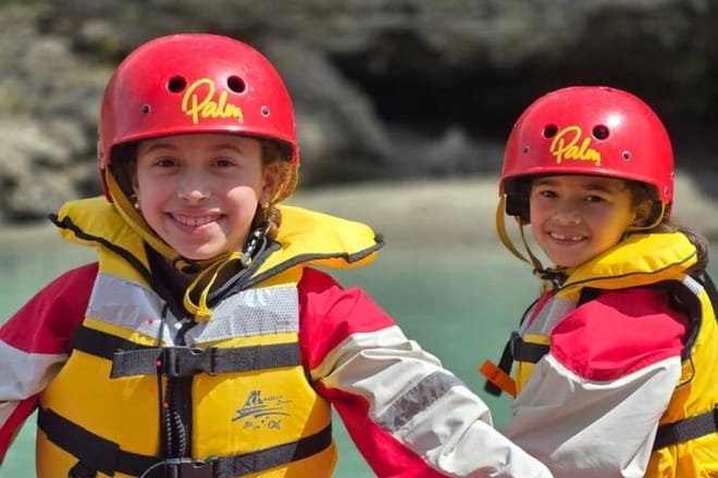 Family Rafting Vjosa River in Permet Albania photo 6