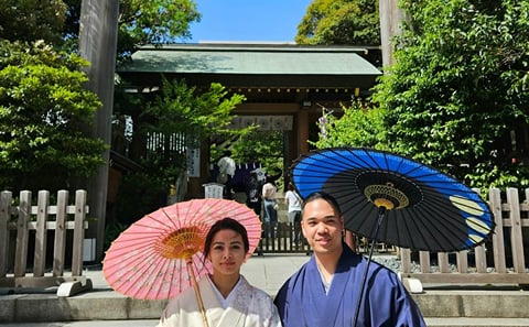 Tokyo: Private Kimono Photoshoot & Tea House