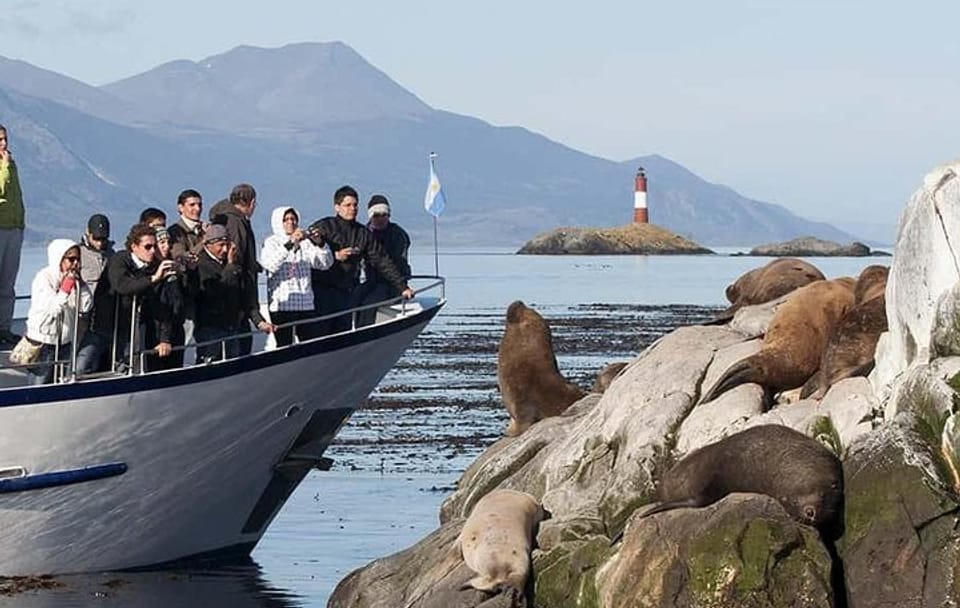Beagle Channel and Sea Lions Island Catamaran Cruise