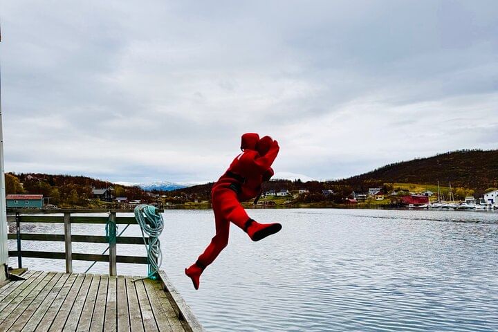 Tromso Arctic Fjord Floating