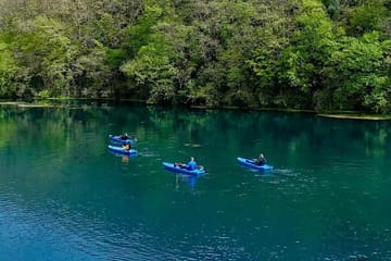 Saranda city tour with Lekursi Castle and Blue Eye kayaking