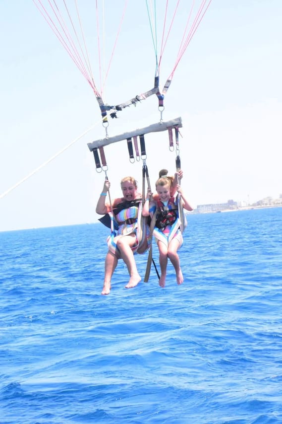 Premium Parasailing Fly Experience with Transfer- Hurghada