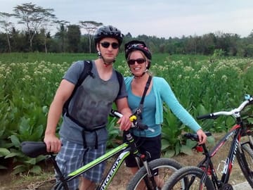 Cycling through Borobudur villages