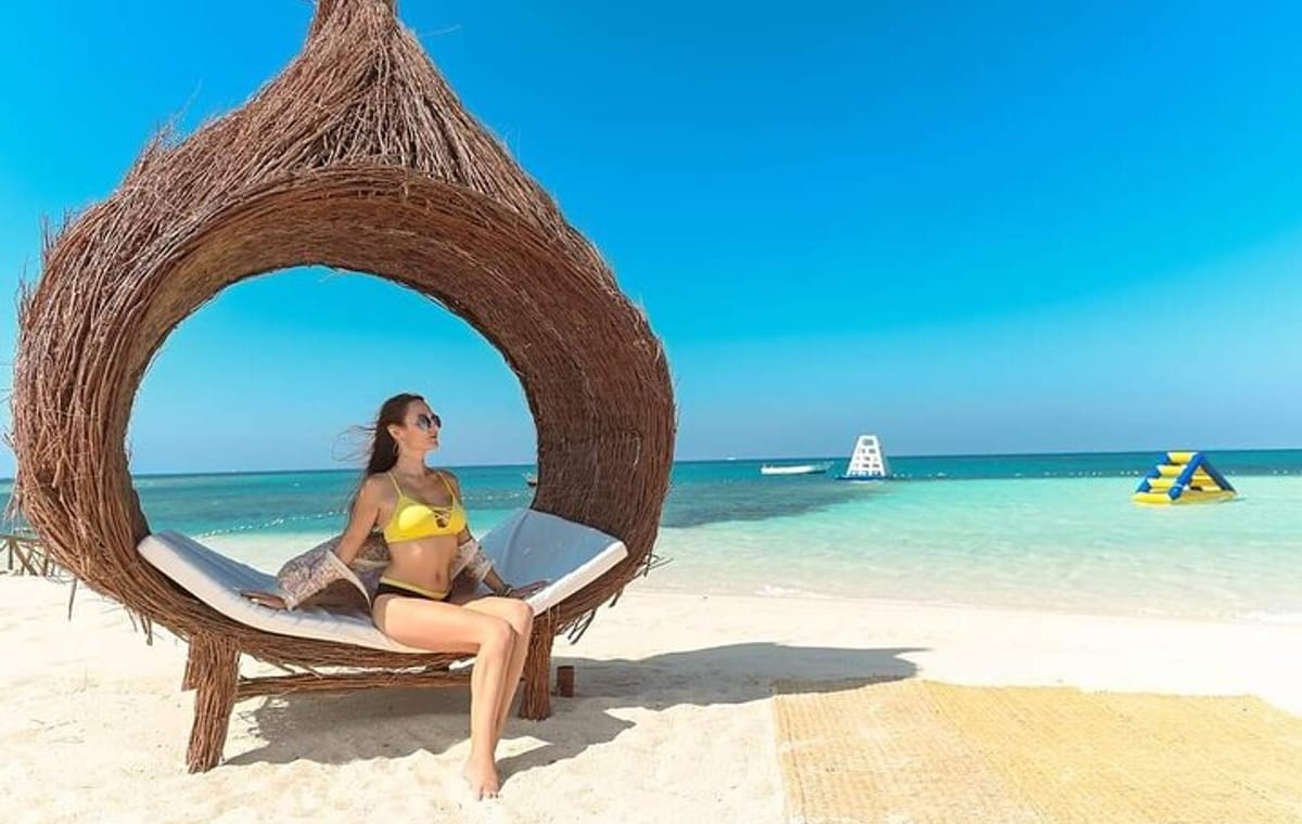 Hula Hula Island Full-Day Sea Trip, Snorkeling & Lunch – Hurghada