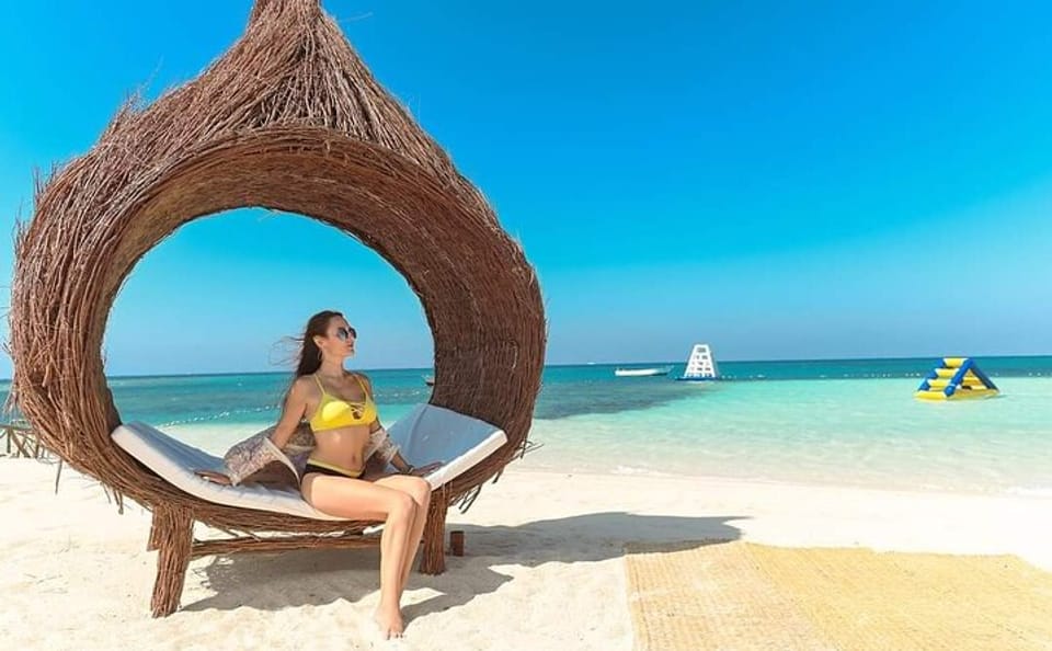Full-Day Snorkeling and Lunch Trip to Hula Hula Island, Hurghada