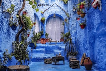 Full-Day Tour of Chefchaouen and Panoramic Views of Tangier