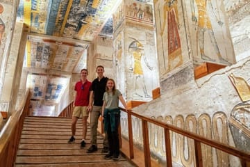 Full Day Tour of the Valley of Kings and Queens in Luxor