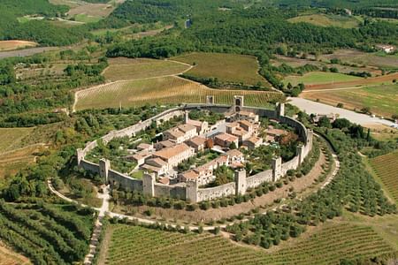 Tuscany Wine Tour: Explore Monteriggioni & San Gimignano with Tastings