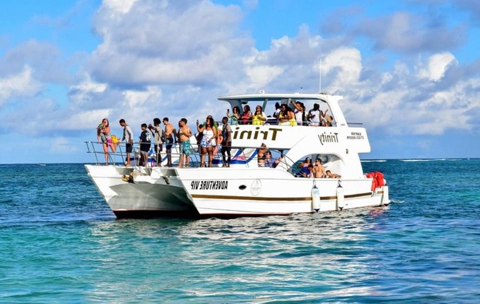 Punta Cana Party Boat Tour with Snorkeling and Open Bar