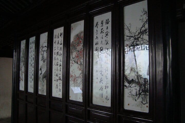 Shanghai to Suzhou by bullet train visit gardens and canal tour.