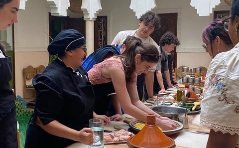 Private Cooking Class in Marrakech with Souk Market Shopping Tour