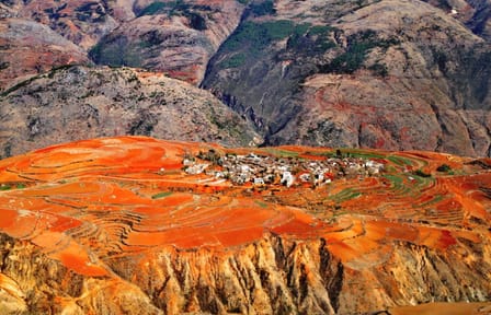 Private Day Tour of Dongchuan Red Land from Kunming