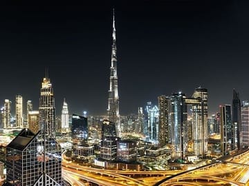 Private Night City Tour and Dinner in Dubai