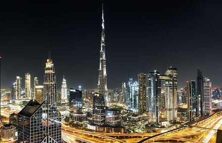 Private Dubai by Night City Tour with Dinner