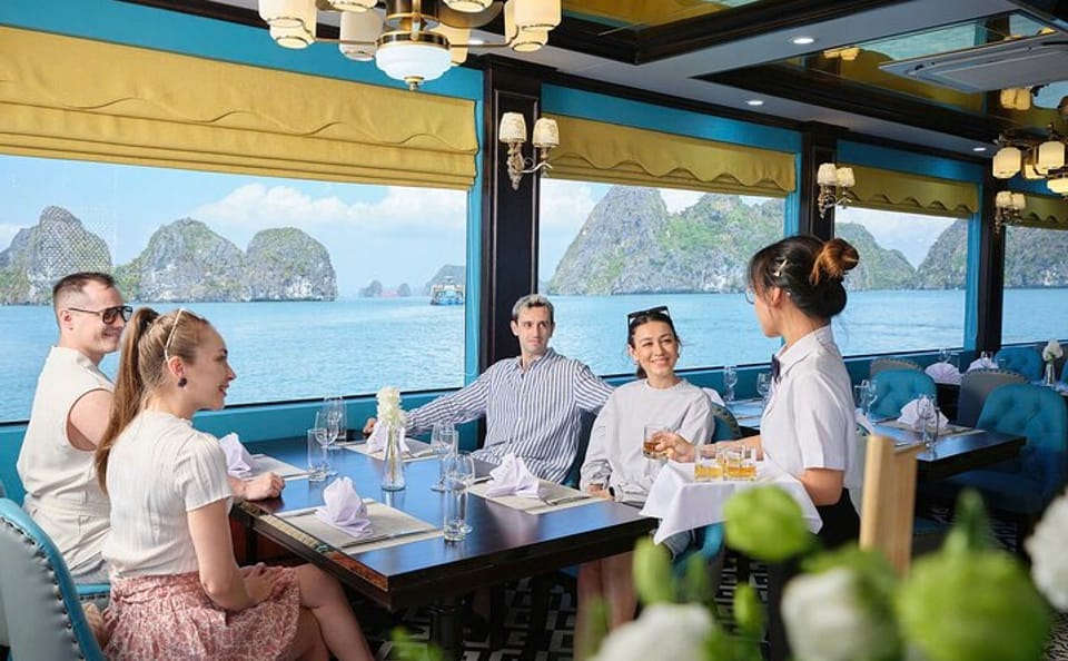 Hanoi : Ha Long Bay Luxury Cruise with Kayaking , Buffet Lunch