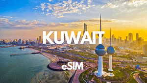 Kuwait Data eSIM 0.5GB/daily to 10GB 30Days