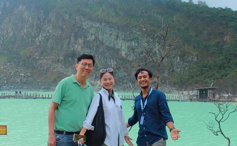 Jakarta to Ciwidey White Crater and Patengan Lake Tour