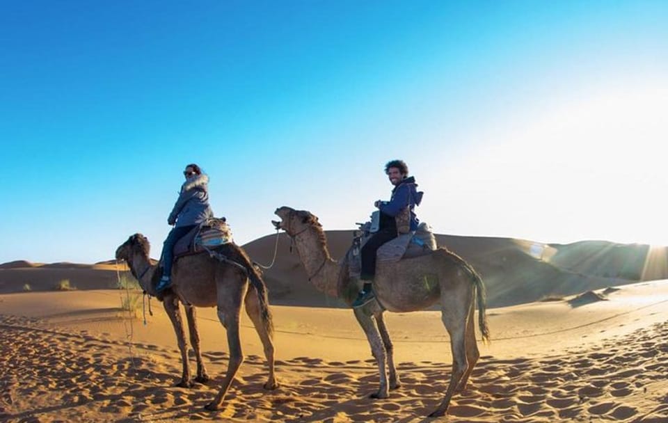 3-Day Marrakech Desert Tour with Camel Trekking and Camp Stay