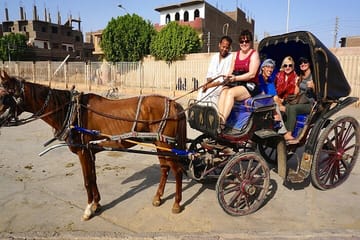 Private Horse Carriage Tour of Luxor's Historic Streets