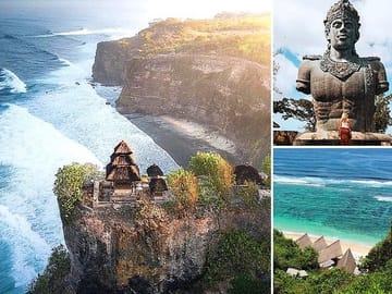 Bali’s Best Beaches – Uluwatu Temple – Insta Spots – FREE Wi-Fi