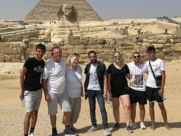 Giza Pyramids , Citadel , Bazaar, Nile Felucca , Private Tour