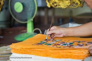 1-day Cycling to But Thap pagoda and Dong Ho folk painting from Hanoi 