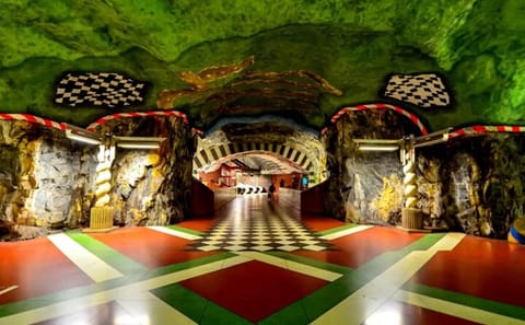 Stockholm Subway Art and Photography Walking Tour