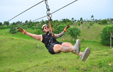 Zipline Xtreme Punta Cana 8 Lines and Hanging Bridge Adventure