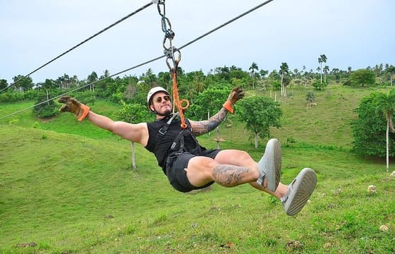 Zipline Xtreme Punta Cana 8 Lines and Hanging Bridge Adventure