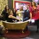 A pit stop for some fun in the tub at New York New York
