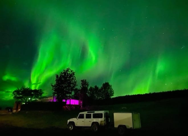 Aurora Borealis Hunting / Northern Lights Adventure in Autumn