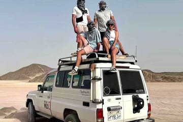 Private Half Day Quad Bike Safari Tour with Dinner from Hurghada