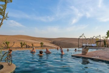 Lunch and Pool Relaxation in Agafay Desert from Marrakech