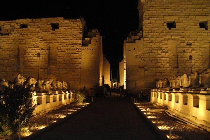Karnak Temple Light & Sound Show with Private Transfer in Luxor