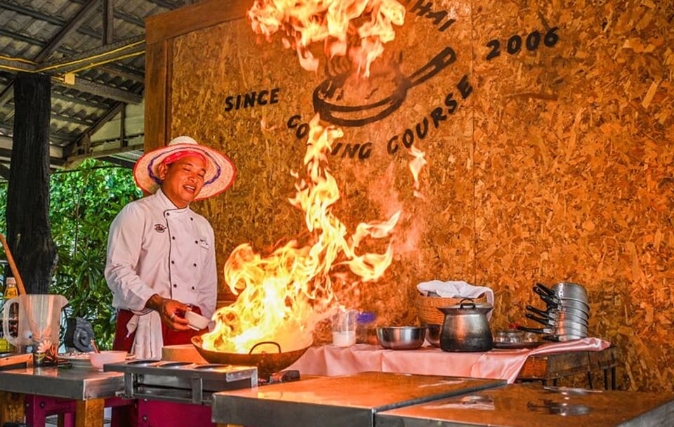 The Original Sticky Waterfalls and The Best Thai Cooking Course