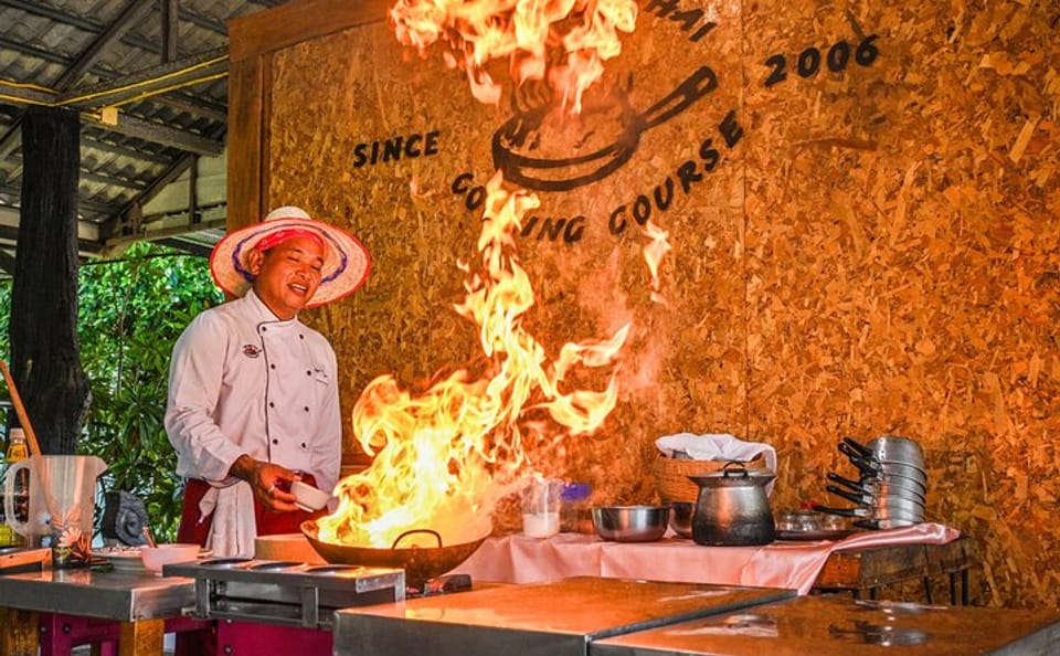 The Original Sticky Waterfalls and The Best Thai Cooking Course